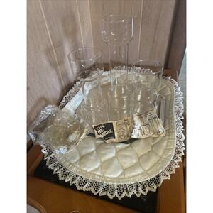 Vintage 70s Corning Pyrex UnCandle Corning Floating Candle Set Of 3